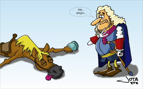 Me alegro... ¡como el gobernador de Cartagena!