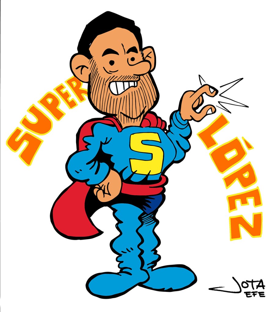 El alcalde Superlópez