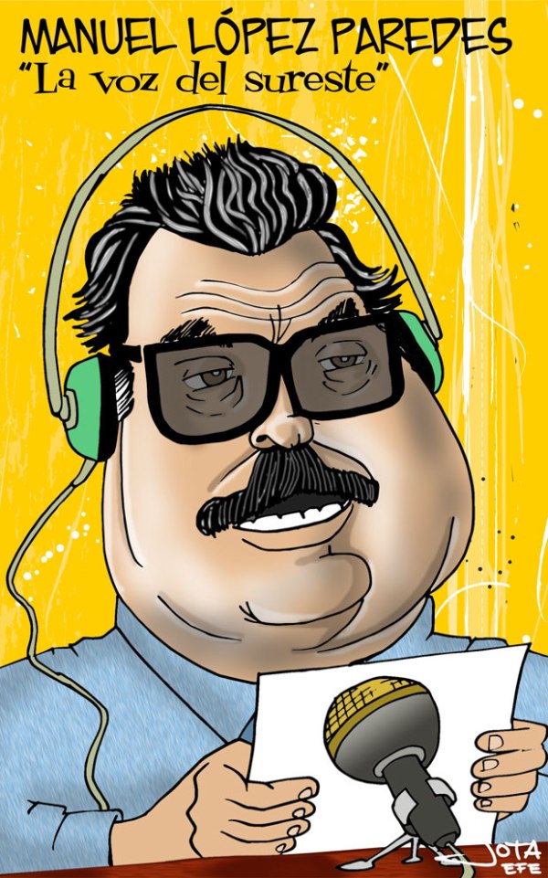 Manuel López Paredes - Caricatura