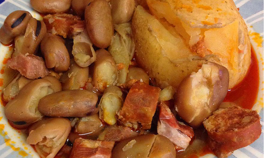 Michirones cartageneros